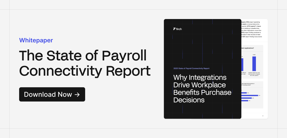 The State of Payroll Connectivity Report